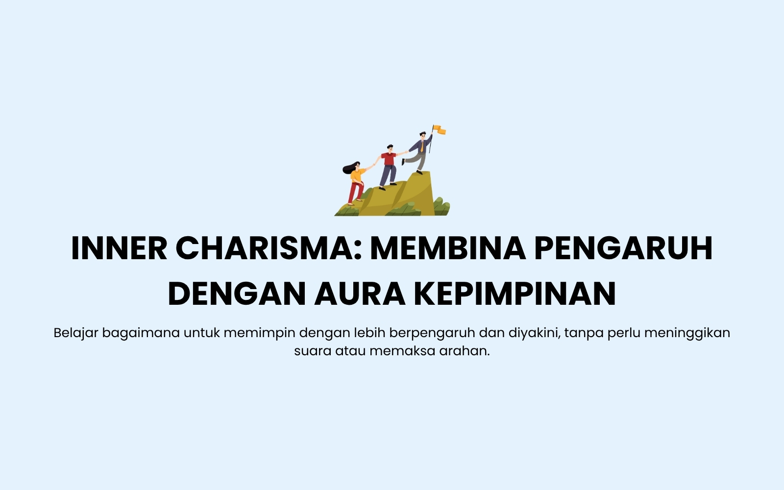 123 Inner Charisma_ Membina Pengaruh Dengan Aura Kepimpinan